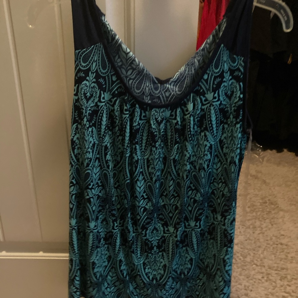 Sleeveless blouse